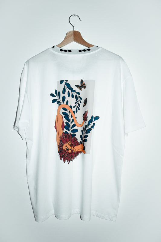 T-shirt in Jersey Oversize - Lion