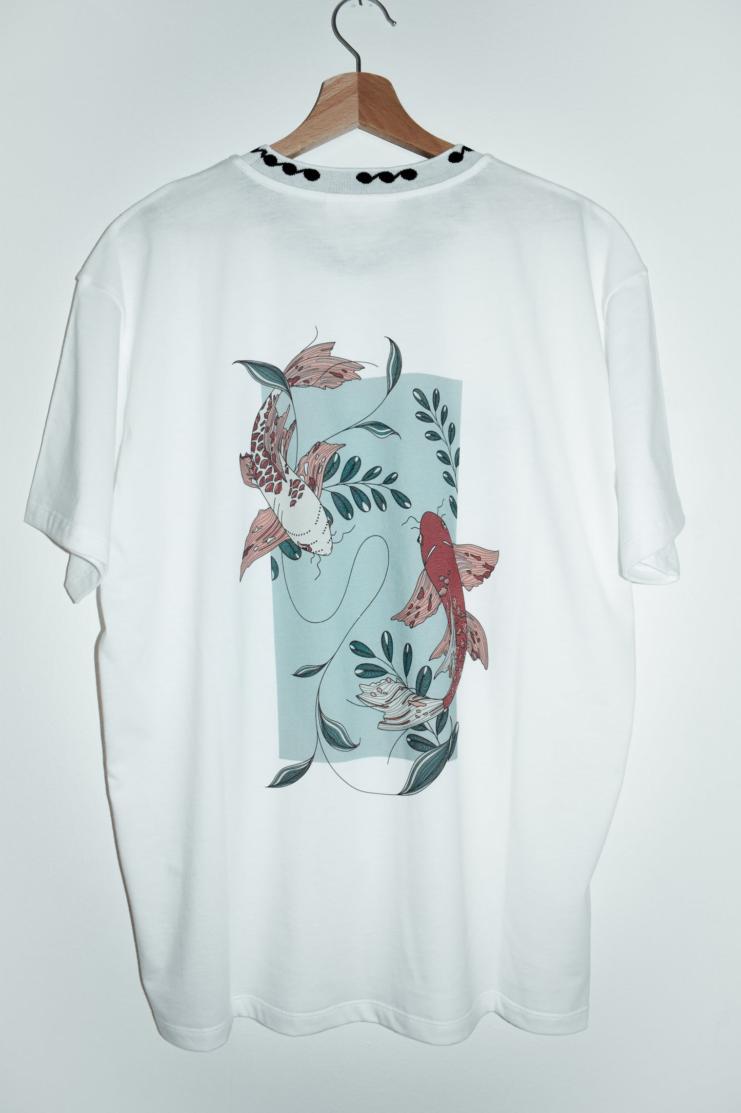 Oversize Jersey T-shirt - Koi